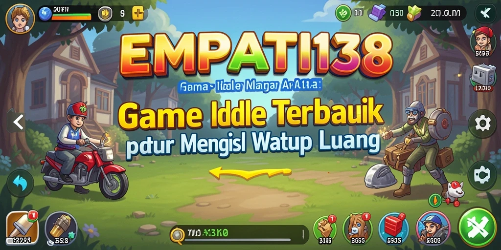 Tampilan gameplay seru di EMPATI138 dengan banyak aktivitas Idle.