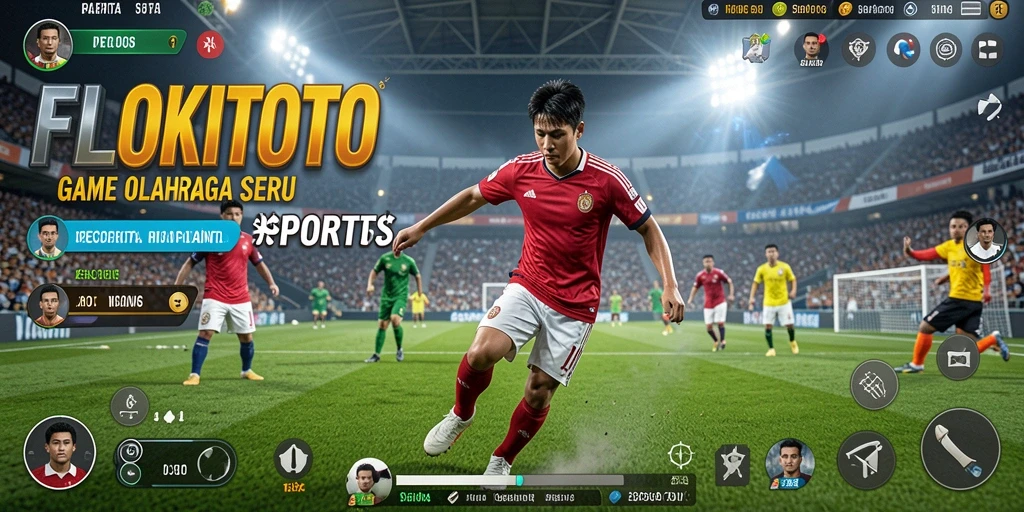 Tampilan gameplay <strong>FLOKITOTO</strong> yang seru dan menegangkan.
