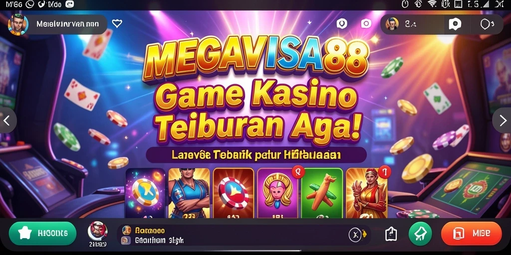 Tampilan gameplay MEGAVISA88 yang mendebarkan dan penuh warna.