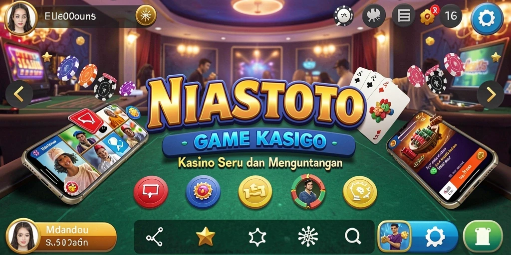 Tampilan gameplay menarik dari NIASTOTO yang penuh aksi Kasino.