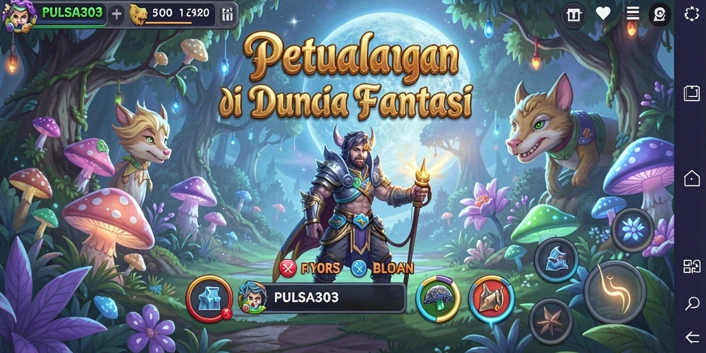 Gameplay seru dalam dunia fantasi PULSA303.
